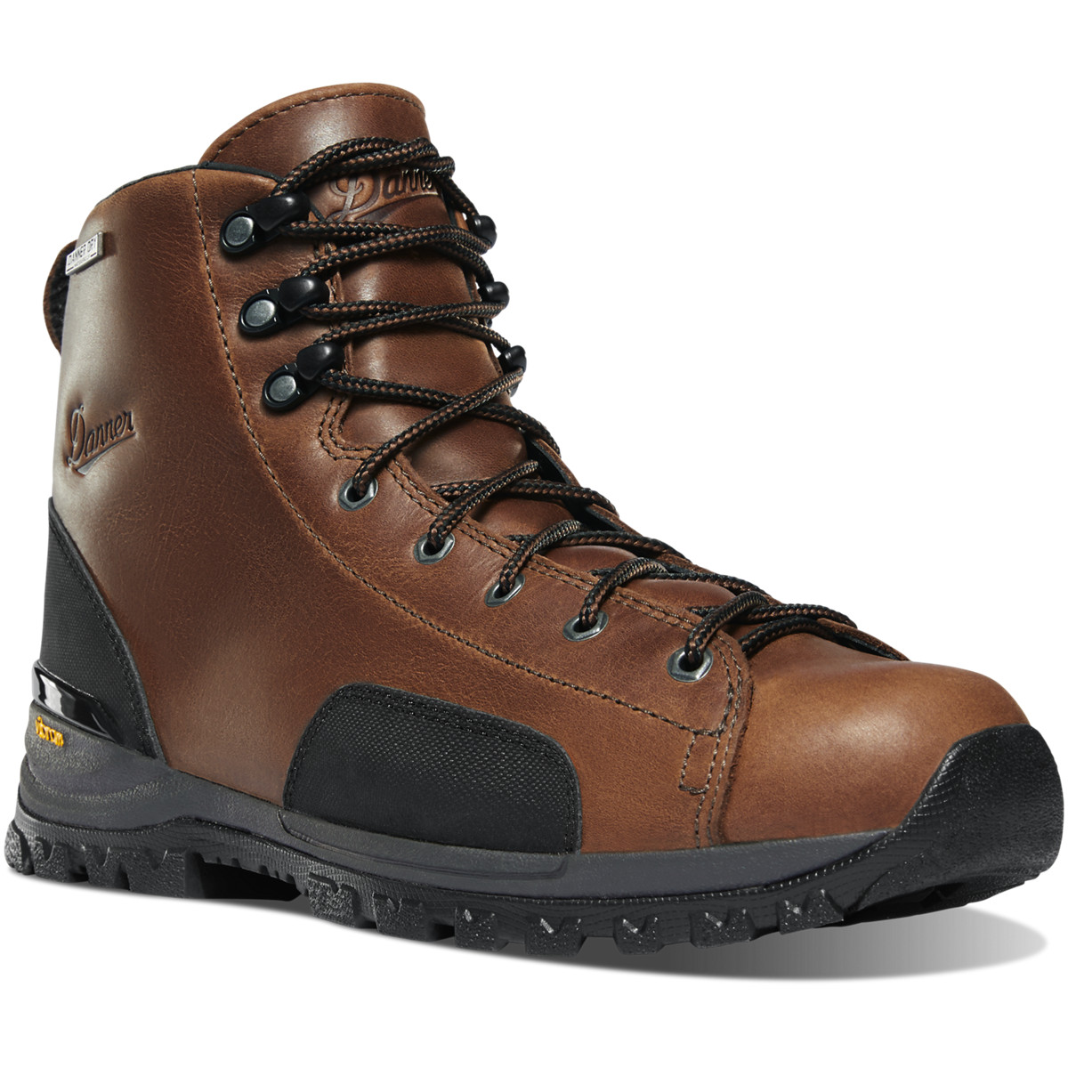 Danner Stronghold Composite Toe Dark Brown Work Boots Mens - South Africa 04382CMOX